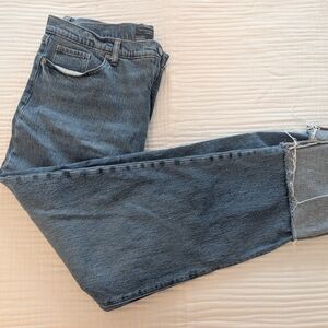 Banana Republic Slouch Jeans with Classic Denim Wash 32 TALL